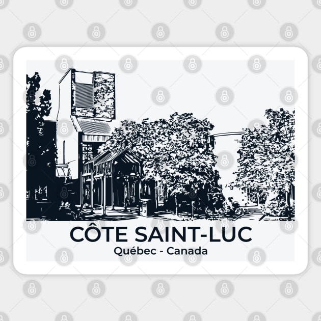 Côte Saint-Luc - Québec Magnet by Lakeric